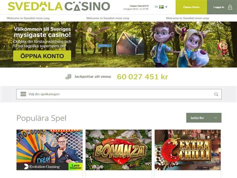 Svedala Casino Aplicacao