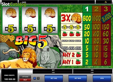 The Big Five Slot - Play Online