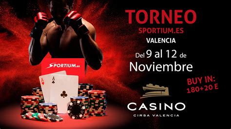 Torneo De Poker Cirsa Valencia