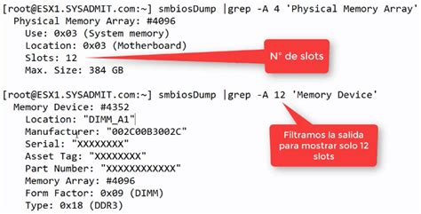 Verificacao De Slots De Memoria Esxi