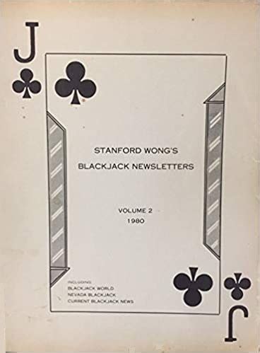 Wong Blackjack Newsletter
