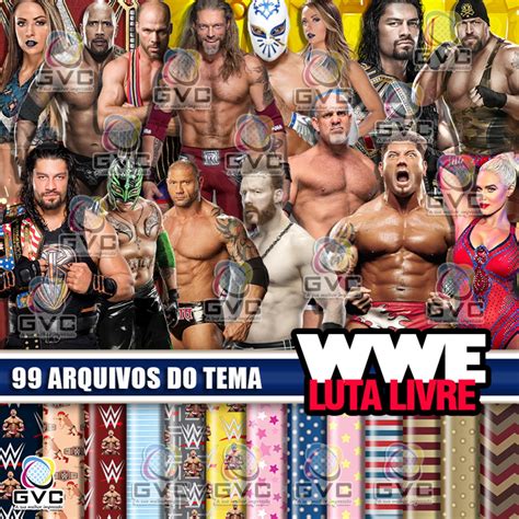 Wwe Luta Livre Fichas De Poker